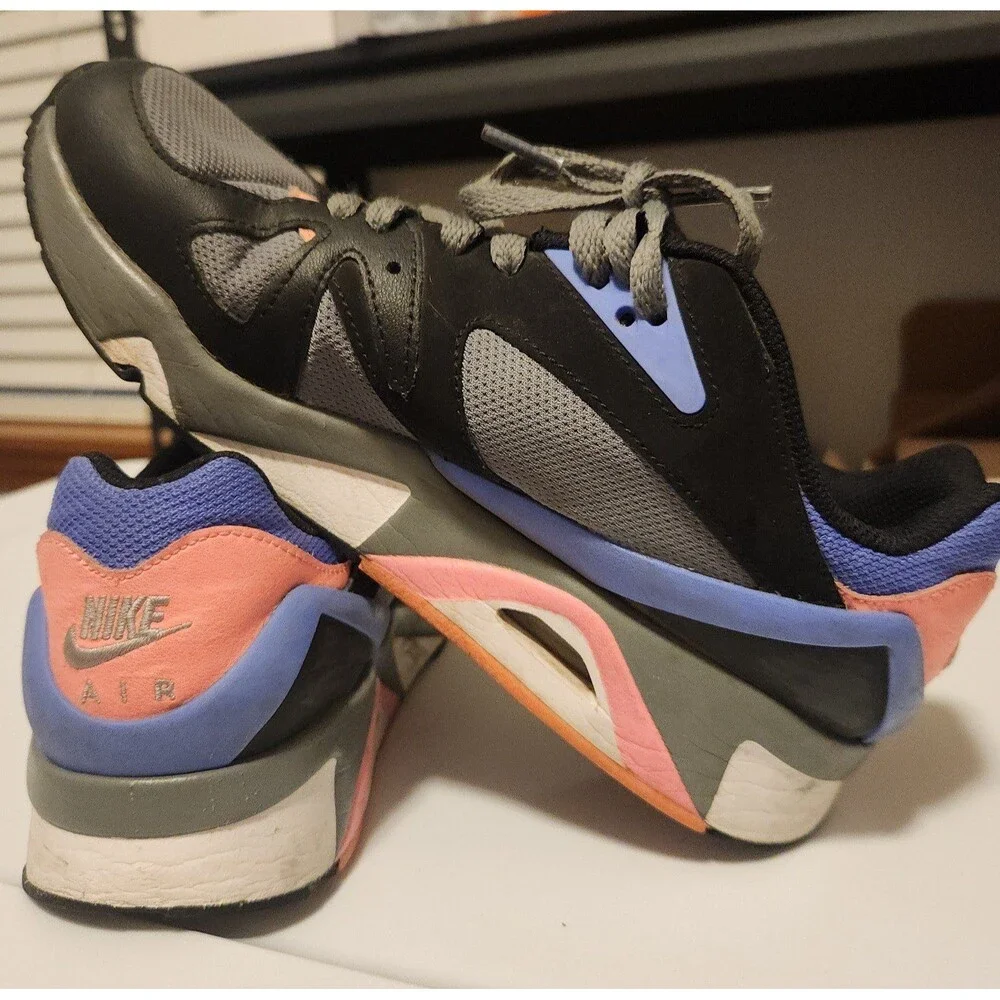 Nike Air Structure Shoes Smoke Grey/ Metalic Silver 2021 Size 6Y